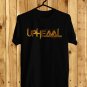 SIZE 3XL UPHEAVAL MUSIC FESTIVAL LOGO FRONT SIDE BLACK TEE SHIRT