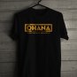 SIZE M OHANA MUSIC FESTIVAL LOGO FRONT SIDE BLACK TEE SHIRT