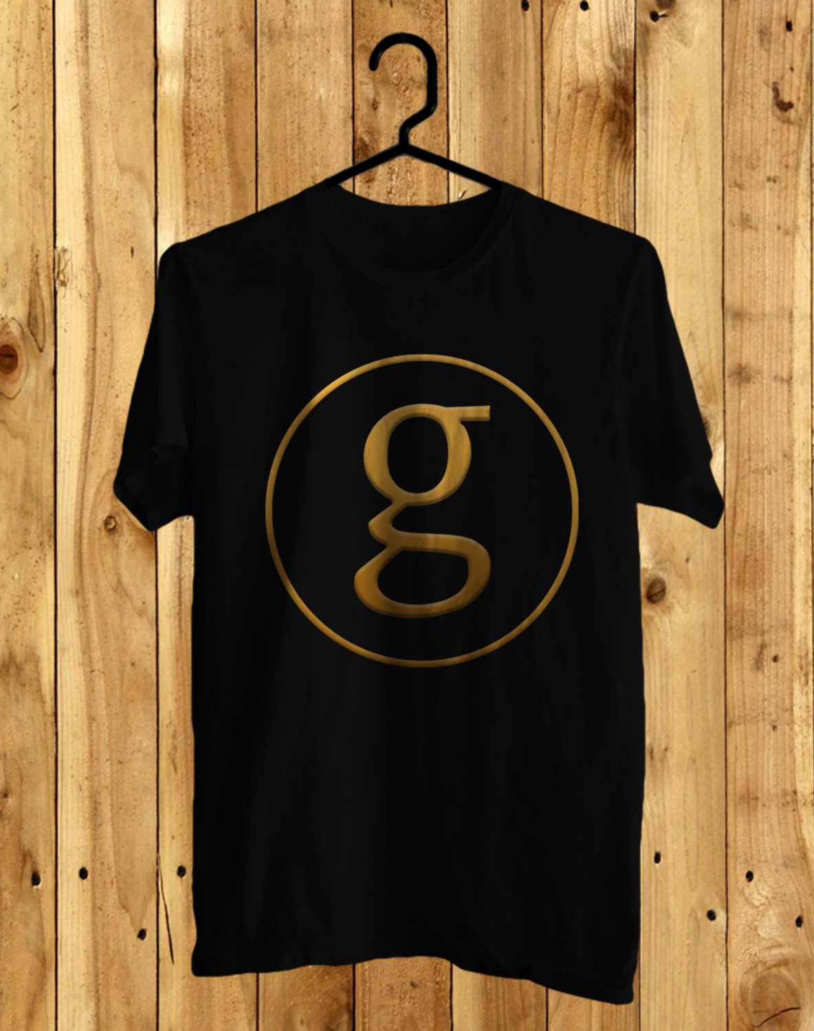 SIZE 5XL GARTH BROOKS LOGO FRONT SIDE BLACK TEE SHIRT