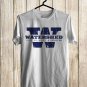 SIZE M WATERSHED MUSIC FESTIVAL LOGO FRONT SIDE WHITE TEE SHIRT