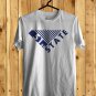 SIZE M 51st STATE MUSIC FESTIVAL LOGO FRONT SIDE WHITE TEE SHIRT