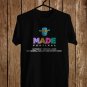 SIZE 4XL MADE MUSIC FESTIVAL UK JULY 2021 FRONT SIDE BLACK TEE SHIRT