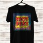 SIZE 4XL RIOT MUSIC FESTIVAL FRONT SIDE BLACK TEE SHIRT