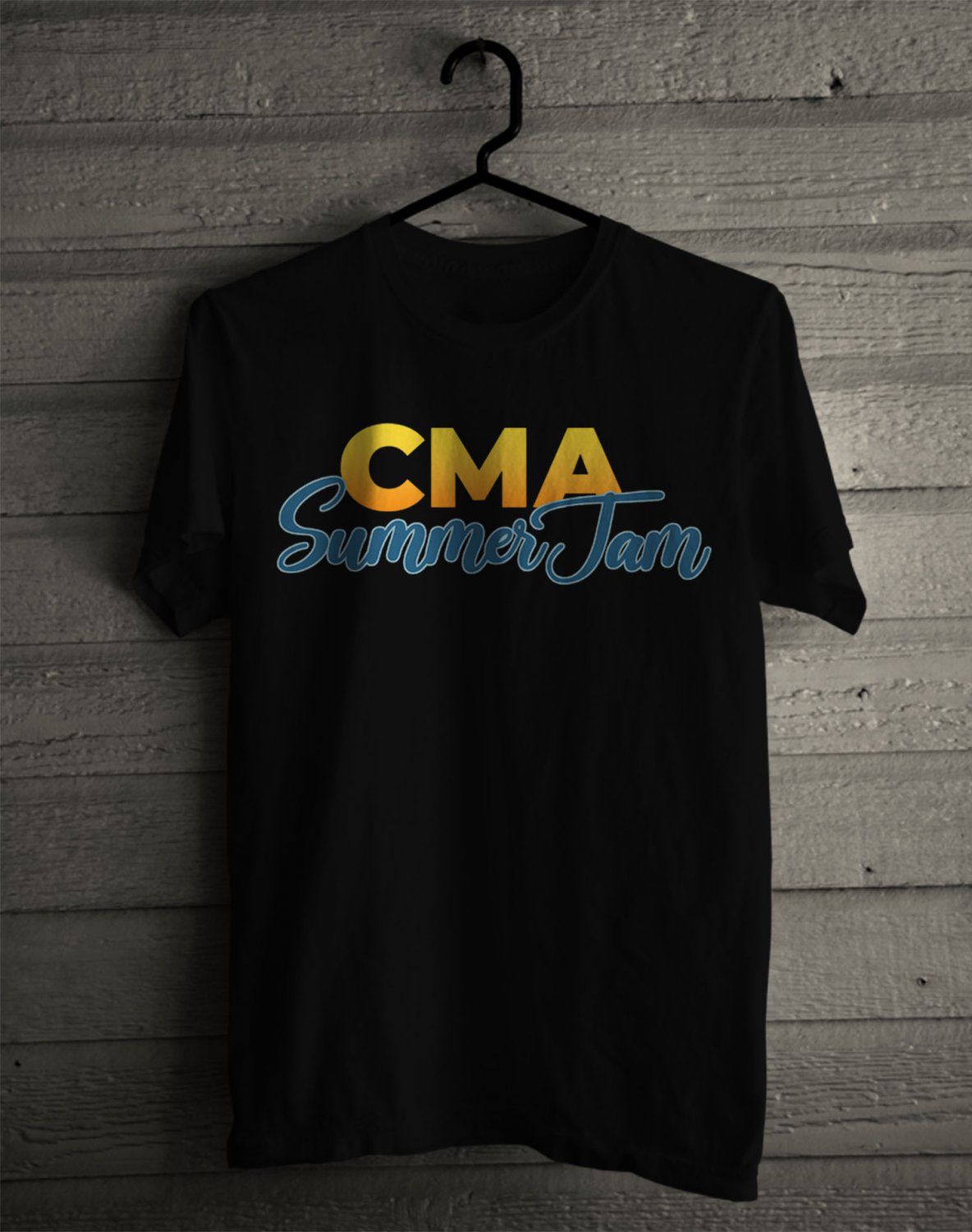 CMA SUMMER JAM FESTIVAL LOGO FRONT SIDE TEE SHIRT