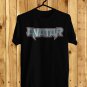 AVATAR BAND LOGO FRONT SIDE BLACK TEE SHIRT