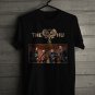 THE HU BAND LOGO FRONT SIDE BLACK TEE SHIRT