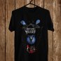 VENDED WITH OMERTA AND HAZING OVER TOUR 2021 FRONT SIDE BLACK TEE SHIRT