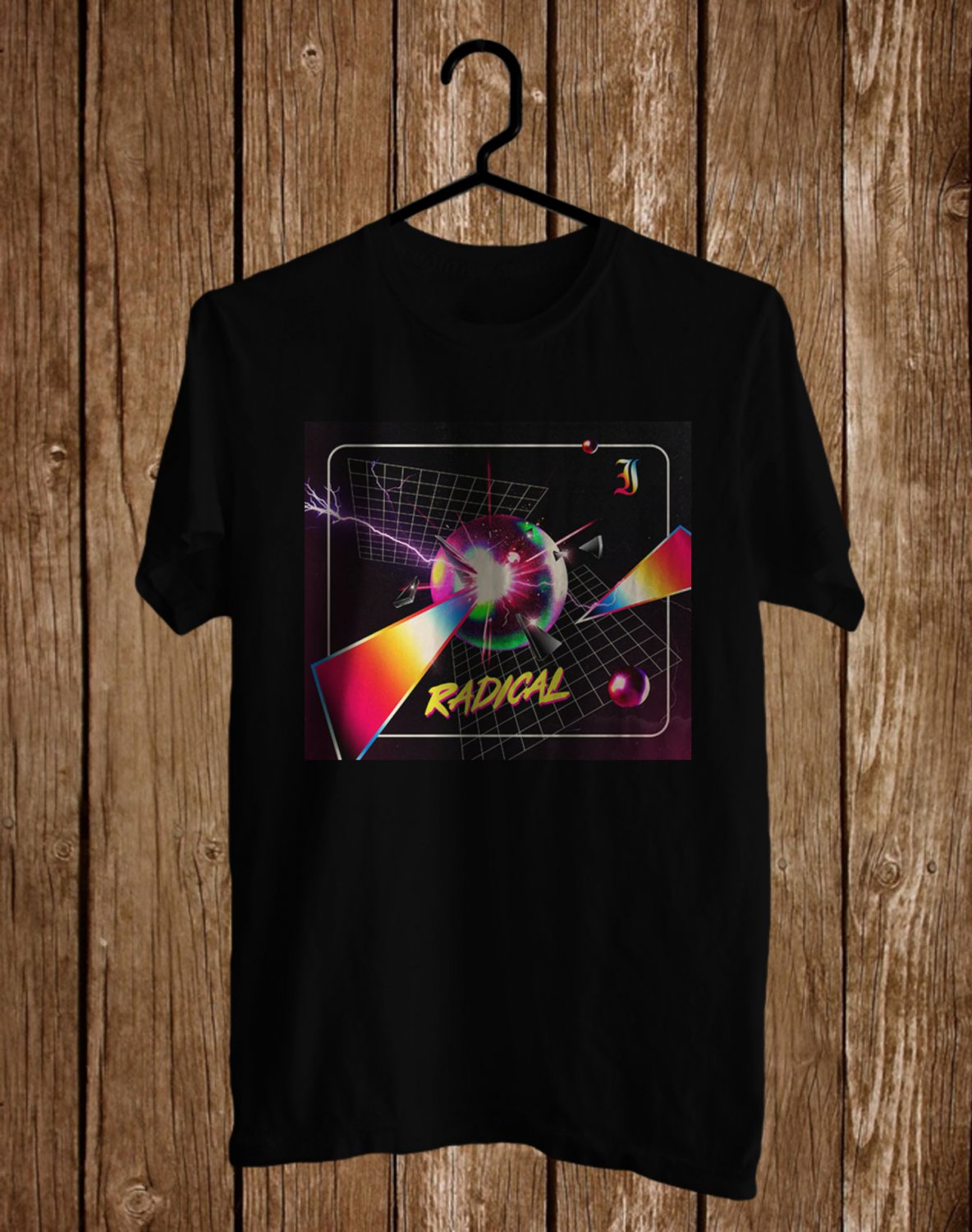 EVERY TIME I DIE RADICAL ALBUM FRONT SIDE BLACK TEE SHIRT V01