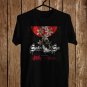 SWALLOW THE SUN MOONFLOWERS N.AMERICAN TOUR 2021 FRONT SIDE BLACK TEE SHIRT V01