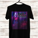 NITA STRAUSS WINTER WASTELAND N.AMERICAN TOUR 2021 FRONT SIDE BLACK TEE SHIRT V01