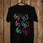 THE GO-GO'S LOGO REUNITE 2021/2022 FRONT SIDE BLACK TEE SHIRT V01