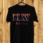 KATY PERRY LAS VEGAS TOUR 2021-2022 FRONT SIDE BLACK TEE SHIRT V01
