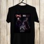 GHOST AND VOLBEAT TOUR 2022 FRONT SIDE BLACK TEE SHIRT V02
