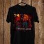 GHOST HUNTER MOON SINGLE COVER FRONT SIDE BLACK TEE SHIRT V01