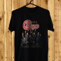 CHICAGO BAND LIVE IN VEGAS LOGO FRONT SIDE BLACK TEE SHIRT V01