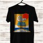 CHICAGO BAND AND BRIAN WILSON SUMMER TOUR 2022 FRONT SIDE BLACK TEE SHIRT V02