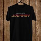 JOURNEY FREEDOM LOGO FRONT SIDE BLACK TEE SHIRT V01