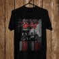 SLASH MYLES KENNEDY&THE CONSPIRATOR RIVER IS RISING TOUR DATE 2022 FRONT SIDE BLACK TEE SHIRT V02