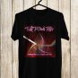 PINK TALKING FISH LOGO TOUR 2022 FRONT SIDE BLACK TEE SHIRT V02