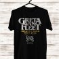 GRETA VAN FLEET DREAMS IN GOLD WORLD TOUR 2022 FRONT SIDE BLACK TEE SHIRT V02