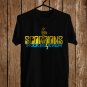 SCORPIONS ROCK BELIEVER TOUR 2022 FRONT SIDE BLACK TEE SHIRT V01
