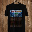 MOTLEY CRUE DEFLEPPARD POISON JOANJETT THE STADIUM TOUR DATE 2022 FRONT SIDE BLACK TEE SHIRT V01