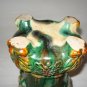 ANTIQUE MAJOLICA URN VASE CHERUB DESIGNS  1880'S