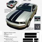 Ford Mustang 2005 2006 2007 2008 2009 "WILDSTANG" Racing and Rally Stripes Kit