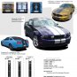 Ford Mustang 2010 2011 2012 "STAMPEDE" Racing and Rally Stripes Kit