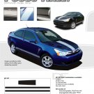 "FOCUSED RALLY" 2008-2013 Ford Focus Racing Stripes and Decals Kit