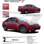 "SWIFT" 2008-2011 Ford Focus Graphics and Stripes Kit