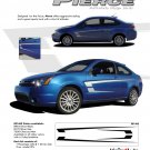 "PIERCE" 2008-2011 Ford Focus Graphics and Stripes Kit