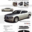 CHARGIN : 2006 2007 2008 2009 2010 Dodge Charger Hood Decals Stripes 3M Vinyl Graphics