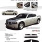 CHARGIN : 2006 2007 2008 2009 2010 Dodge Charger Hood Decals Stripes 3M Vinyl Graphics