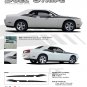 DUAL : Vinyl Graphics and Stripe Kit 2008 2009 2010 2011 2012 2013 Dodge Challenger
