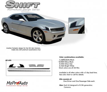 SHIFT : 2010 2011 2012 2013 2014 Chevy Camaro Side Graphics and Decal Kit