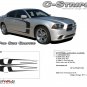 C-STRIPE : Vinyl Graphics Kit for 2011 2012 2013 2014 Dodge Charger