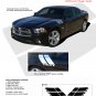 DOUBLE BAR : Vinyl Graphics Kit for 2011 2012 2013 2014 Dodge Charger