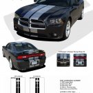 N-CHARGE RALLY : Vinyl Racing Stripes Graphics Kit for 2011 2012 2013 2014 Dodge Charger