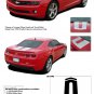 ENERGY : 2010 2011 2012 2013 2014 Chevy Camaro "SEMA" Style Hood and Trunk Stripes