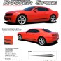ROCKER SPIKES : 2010 2011 2012 2013 2014 Chevy Camaro Lower Rocker Vinyl Graphic Stripes