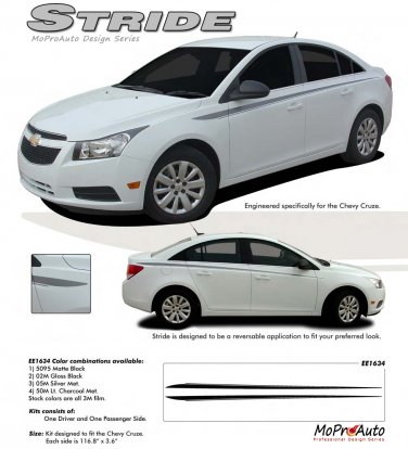 STRIDE : Chevy Cruze 2011-2013 Vinyl Graphics and Decals