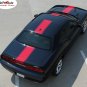FINISH LINE : Wide Center Vinyl Racing Stripes Graphics Kit fits 2011 2012 2013 Dodge Challenger