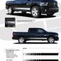 RAM ROCKER STROBES : 2009 2010 2011 2012 2013 Dodge Ram Lower Rocker Panel Vinyl Graphics Kit