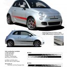 SE 5 ROCKER STROBES : 2011 2012 2013 Fiat 500 Vinyl Graphics Kit