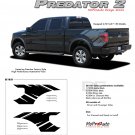 PREDATOR 2 : Ford F-150 "Raptor" Style Vinyl Graphics Decals Kit 2009 2010 2011 2012 2013 Models