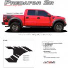 PREDATOR 2R : Ford "Raptor" Style Vinyl Graphics Decals Kit 2009 2010 2011 2012 2013 Models