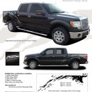PREDATOR : Ford "Raptor" Style Vinyl Graphics Decals Kit 2009 2010 2011 2012 2013 Models