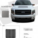 FORCE HOOD (Screen Print) : Ford F-150 Hood Vinyl Graphic Kit for 2009 2010 2011 2012 2013 Models