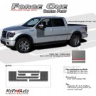 FORCE ONE Screen : Ford F-150 Hockey Stripe Vinyl Graphics Decals 2009 2010 2011 2012 2013 Models